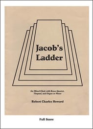 Jacob's Ladder (vocal score) Instrumental Parts choral sheet music cover Thumbnail